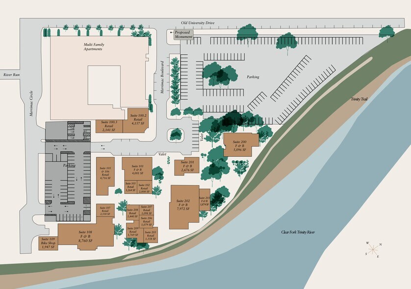 More Photos Of Old University Dr & Merrimac Cir, Fort Worth Unknown For Lease