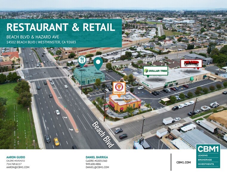 Primary Photo Of 14502 Beach Blvd, Westminster Freestanding For Lease