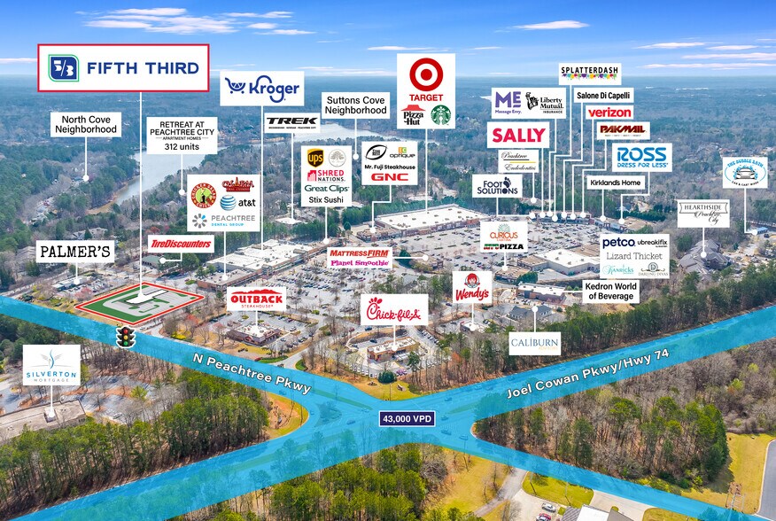 More Photos Of 993 N Peachtree Pky, Peachtree City Bank For Sale