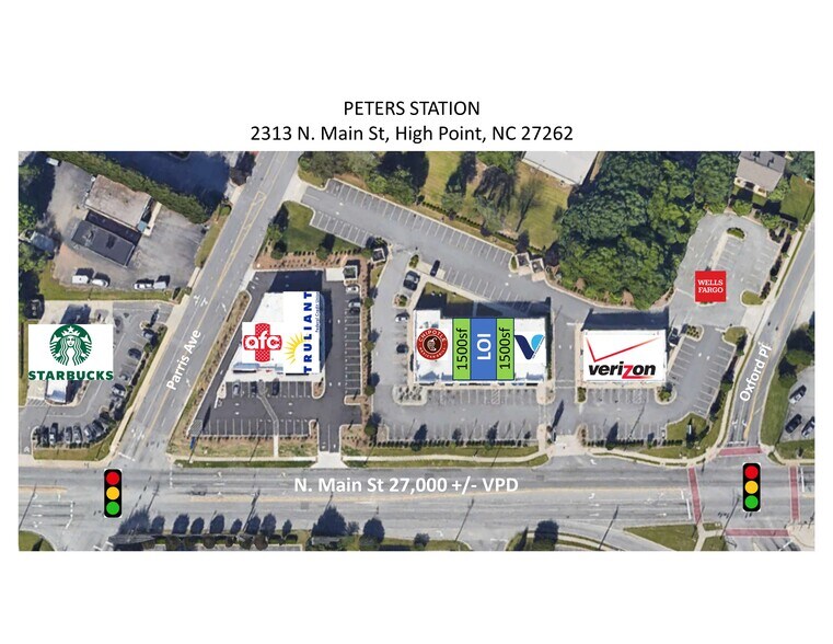 More Photos Of 2313 N Main St, High Point Storefront For Lease