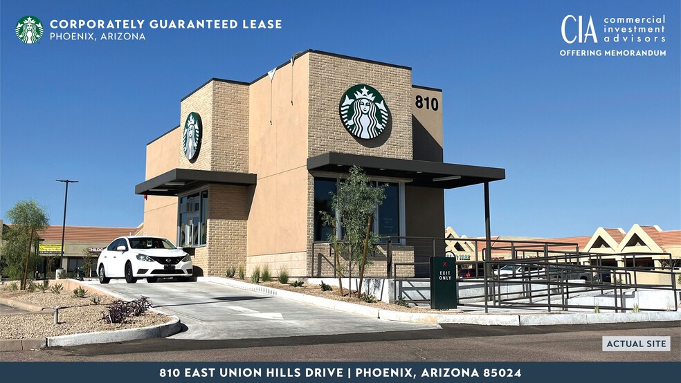 Primary Photo Of 810 E Union Hills Dr, Phoenix Fast Food For Sale