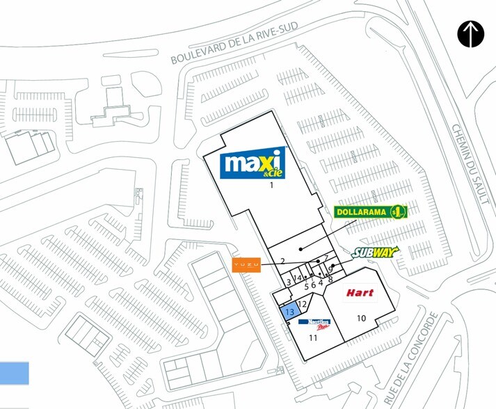 More Photos Of 940 Ch Du Sault, Lévis General Retail For Lease