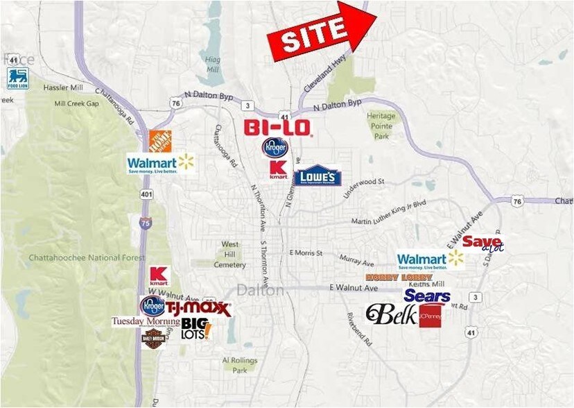 More Photos Of 2518 Cleveland Hwy, Dalton Unknown For Lease