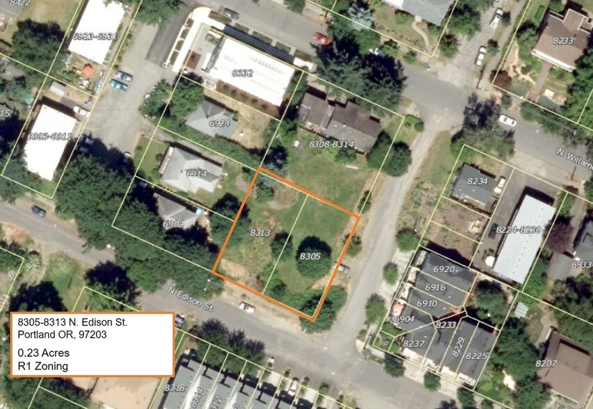 More Photos Of 8305-8313 N Edison St, Portland Land For Sale