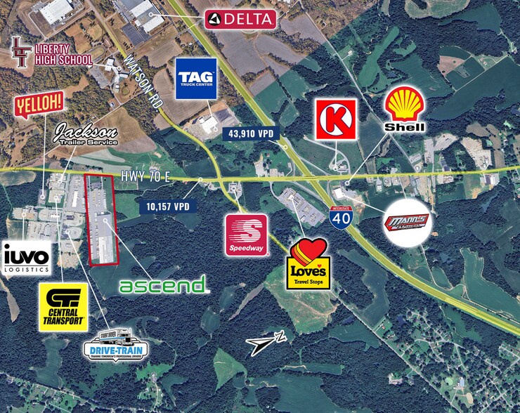 More Photos Of 1980 Highway 70 E, Jackson Distribution For Lease