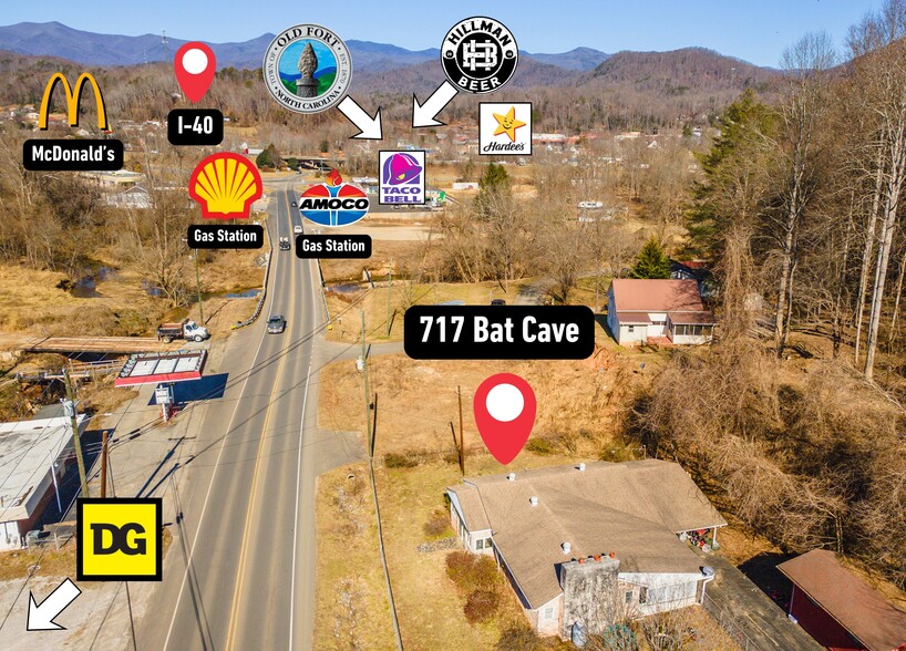 Primary Photo Of 717 Bat Cave Rd, Old Fort Land For Sale