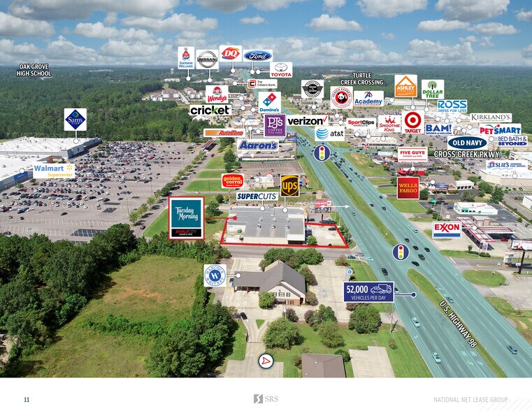 More Photos Of 6062 Hwy 98 W, Hattiesburg Freestanding For Lease
