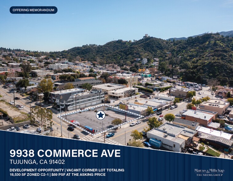 Primary Photo Of 9938 Commerce Ave, Tujunga Land For Sale