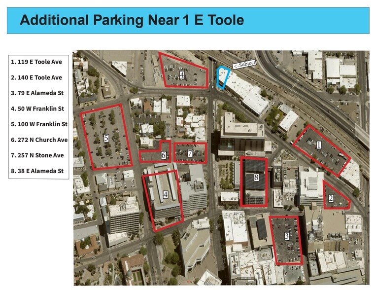More Photos Of 1 E Toole Ave, Tucson Storefront Retail Office For Lease