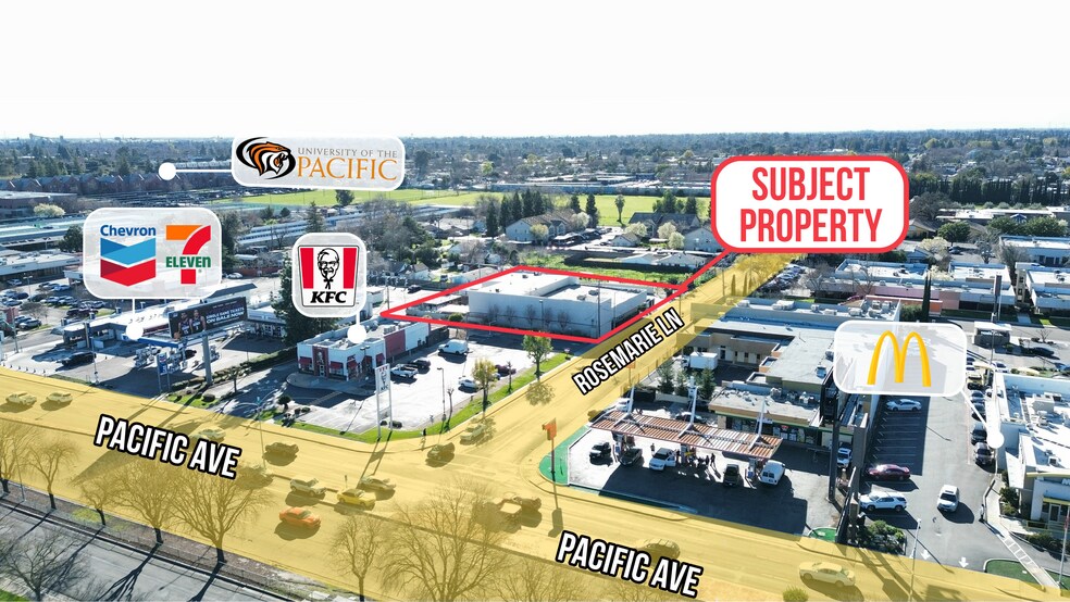 Primary Photo Of 656 Rosemarie Ln, Stockton Freestanding For Sale