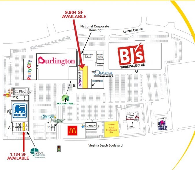 More Photos Of Virginia Beach Blvd @ none, Virginia Beach Land For Lease