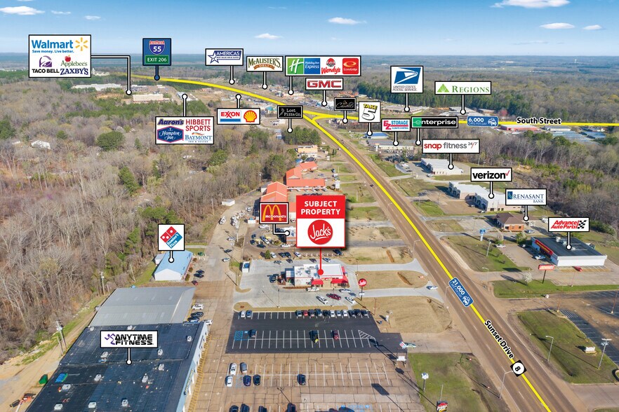 More Photos Of 1317 Sunset Dr, Grenada Fast Food For Sale