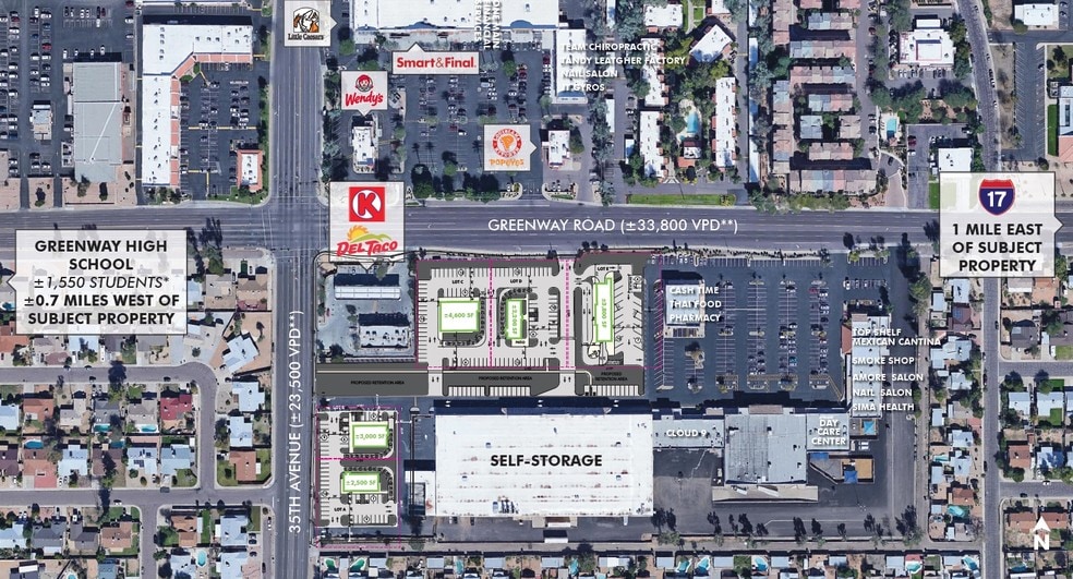 More Photos Of 3301-3361 W Greenway Rd, Phoenix Unknown For Lease