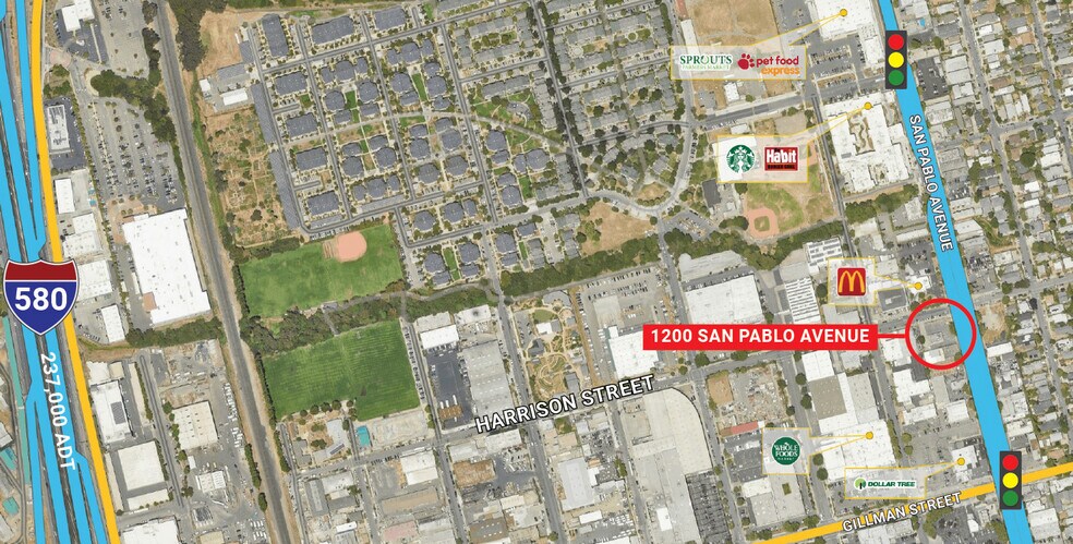 More Photos Of 1200 San Pablo Ave, Berkeley General Retail For Sale