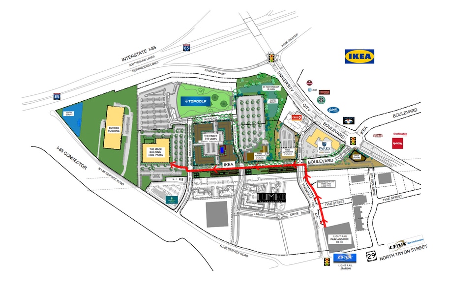 More Photos Of 7101 Macfarlane Blvd N, Charlotte Freestanding For Lease