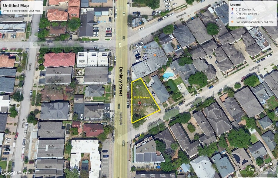 Primary Photo Of 2117 Dunlavy St, Houston Land For Sale