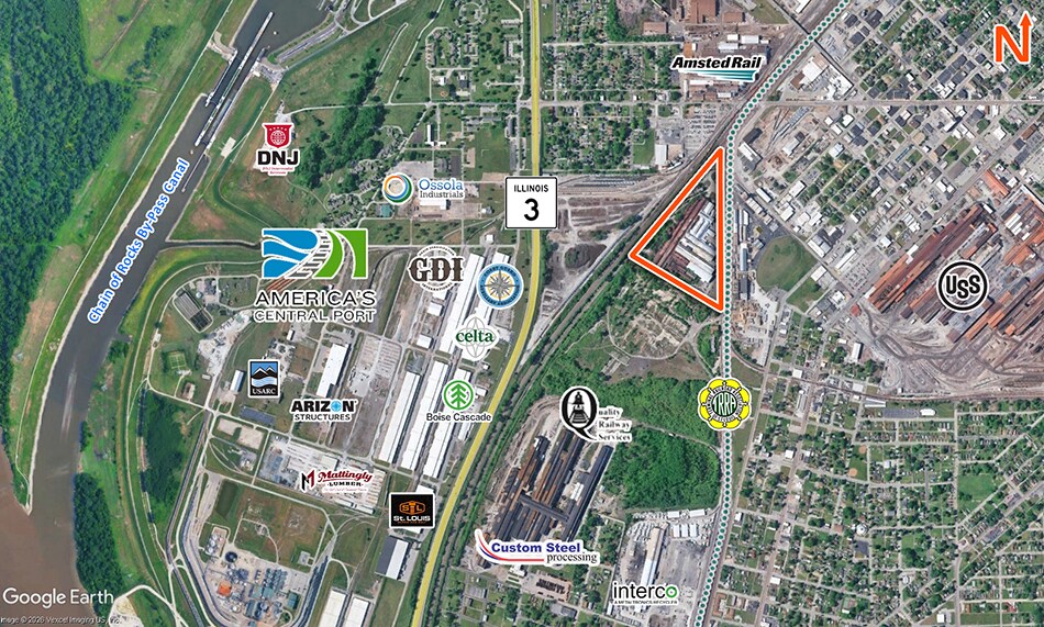 More Photos Of 1162 16th St, Granite City Industrial For Sale