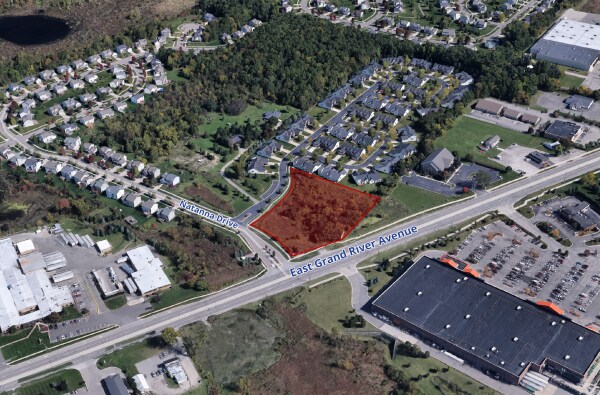Primary Photo Of E Grand River Ave @ Natanna Dr, Howell Land For Sale