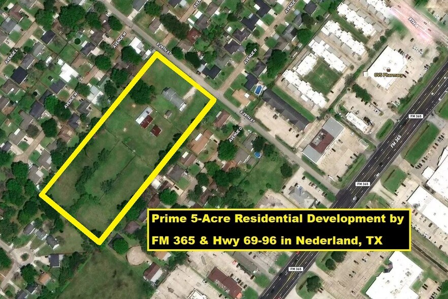 Primary Photo Of 1420 S 29th St, Nederland Land For Sale
