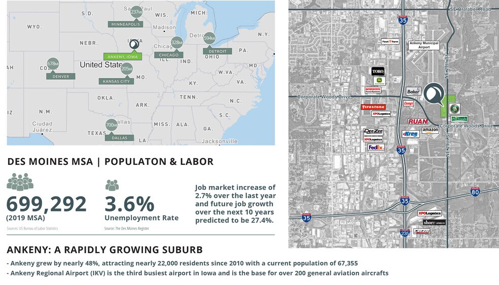 More Photos Of SE Four Mile Drive, Ankeny Warehouse For Lease