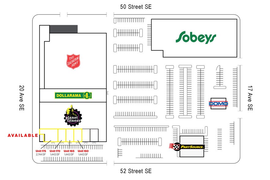 More Photos Of 5115 17 Av SE, Calgary General Retail For Lease