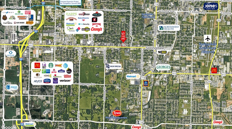 More Photos Of 1772 W Sunset Ave, Springdale Storefront Retail Office For Lease