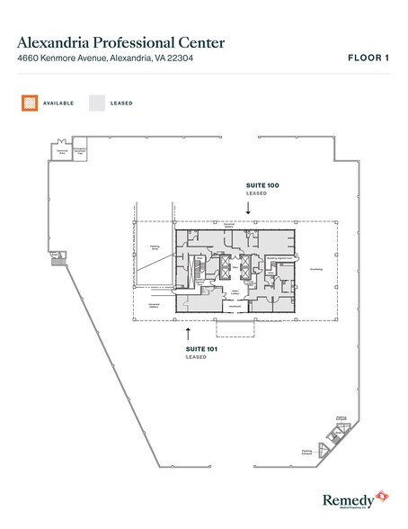 More Photos Of 4660 Kenmore Ave, Alexandria Medical For Lease