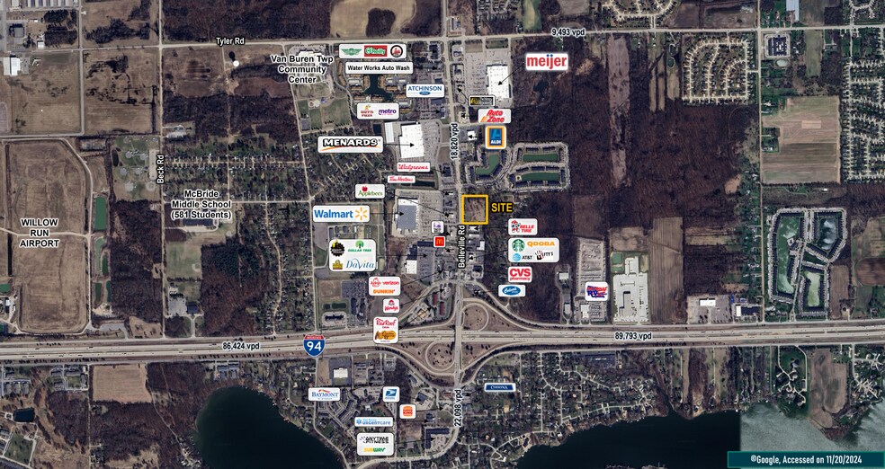 Primary Photo Of 10401 Belleville Rd, Van Buren Twp Unknown For Lease