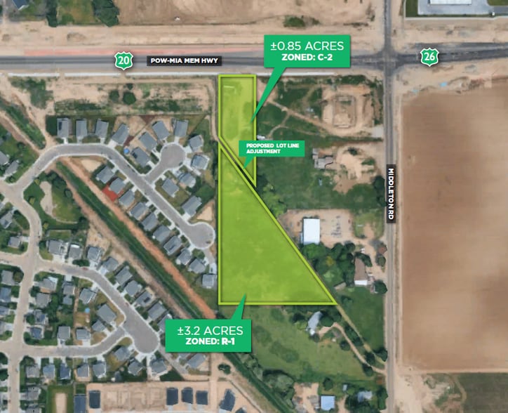 Primary Photo Of 11113 Highway 20/26, Caldwell Land For Sale