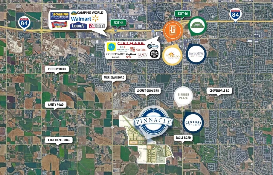 More Photos Of NWC Lake Hazel, Meridian Land For Sale