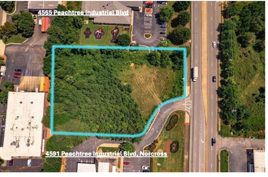 Primary Photo Of Peachtree Industrial Blvd, Berkeley Lake Land For Sale