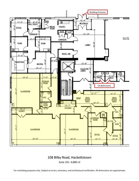 Primary Photo Of 108 Bilby Rd, Hackettstown Medical For Lease