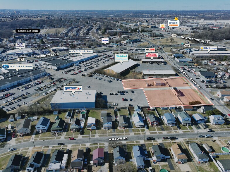 More Photos Of 1123 North Point Rd, Dundalk Light Distribution For Lease