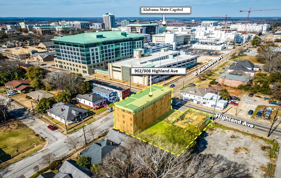 Primary Photo Of 902 Highland Ave, Montgomery Hotel For Sale