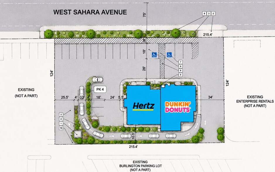 More Photos Of 5905 W Sahara Ave, Las Vegas General Retail For Sale
