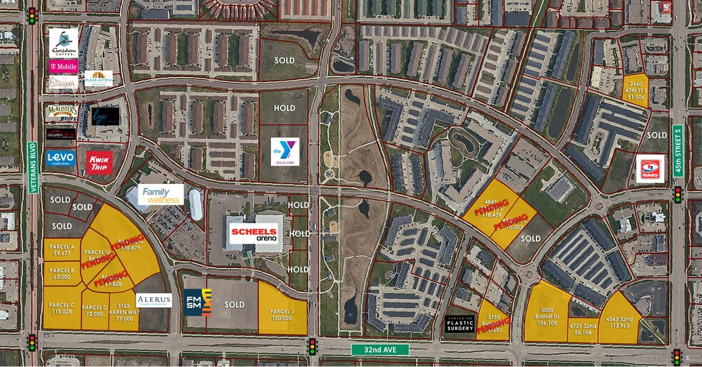 Primary Photo Of 4737 32nd S ave, Fargo Land For Sale