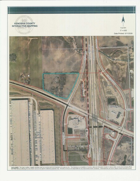 Primary Photo Of 12214 Burlington Rd, Kenosha Land For Sale