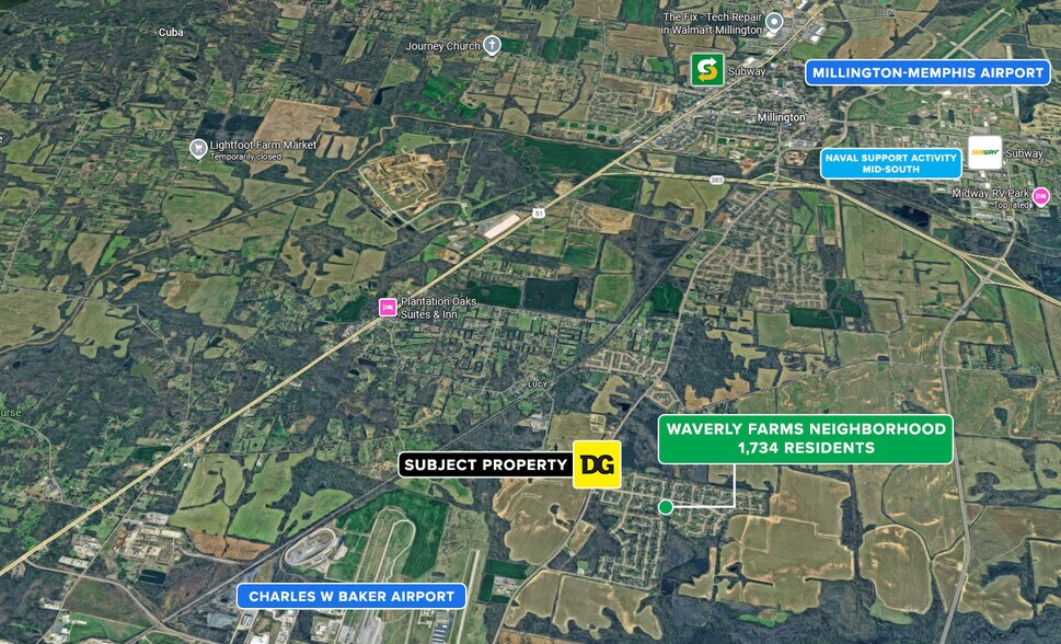 More Photos Of 6040 Raleigh Millington Rd, Millington Freestanding For Sale