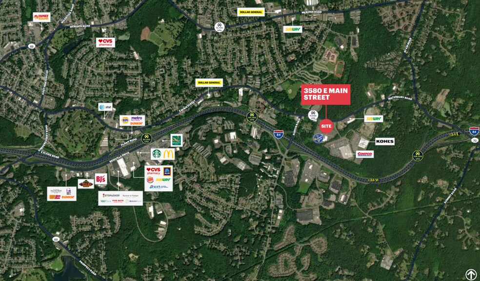 More Photos Of 3580 E Main St, Waterbury Land For Sale