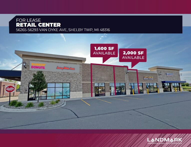 More Photos Of 56265-56293 Van Dyke Ave, Shelby Township Storefront For Lease