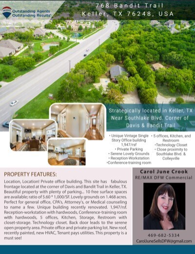 More Photos Of 768 Bandit Trl, Keller Medical For Sale