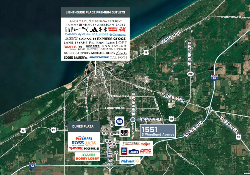 More Photos Of 1551-1623 S Woodland Ave, Michigan City Office For Sale