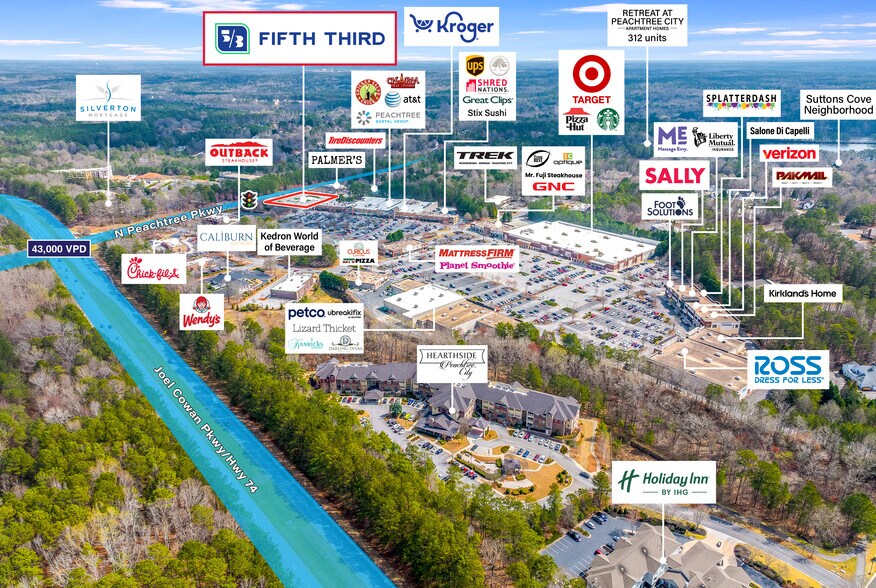 More Photos Of 993 N Peachtree Pky, Peachtree City Bank For Sale