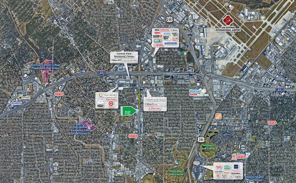 More Photos Of 7049-7075 San Pedro Ave, San Antonio General Retail For Lease