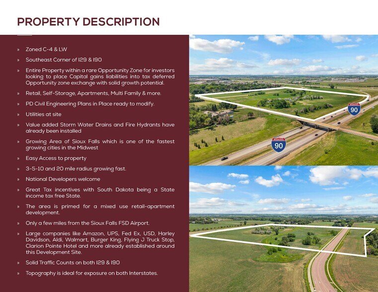 More Photos Of 5801 N Kiwanis Ave, Sioux Falls Land For Sale