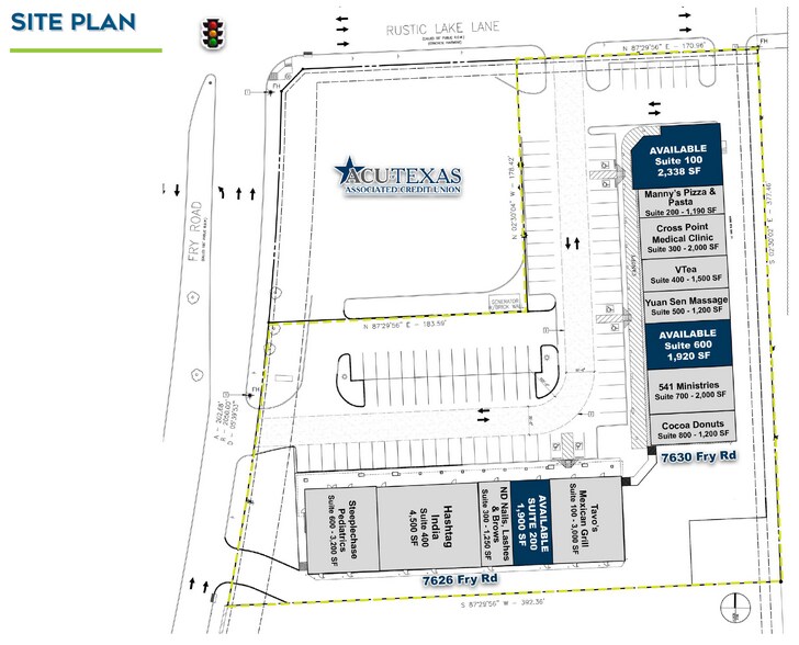 More Photos Of Fry Rd @ Rustic Lake Ln @ Rustic Lake Ln, Cypress Unknown For Lease