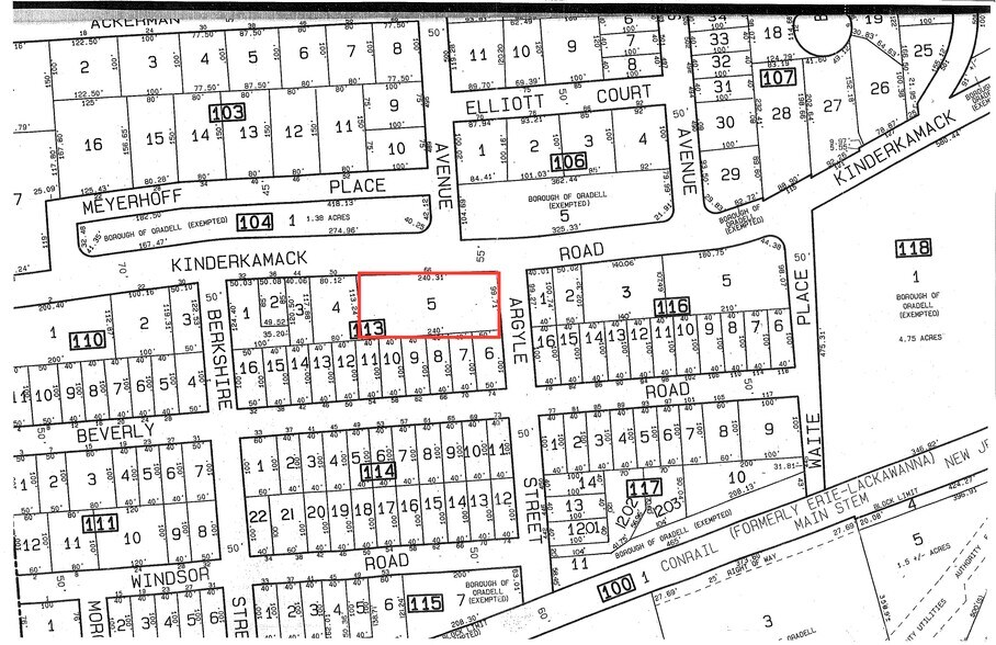 More Photos Of 66 Kinderkamack Rd, Oradell Land For Sale