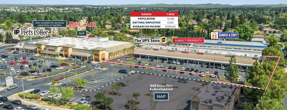 More Photos Of 1079 Sunrise Ave, Roseville General Retail For Sale
