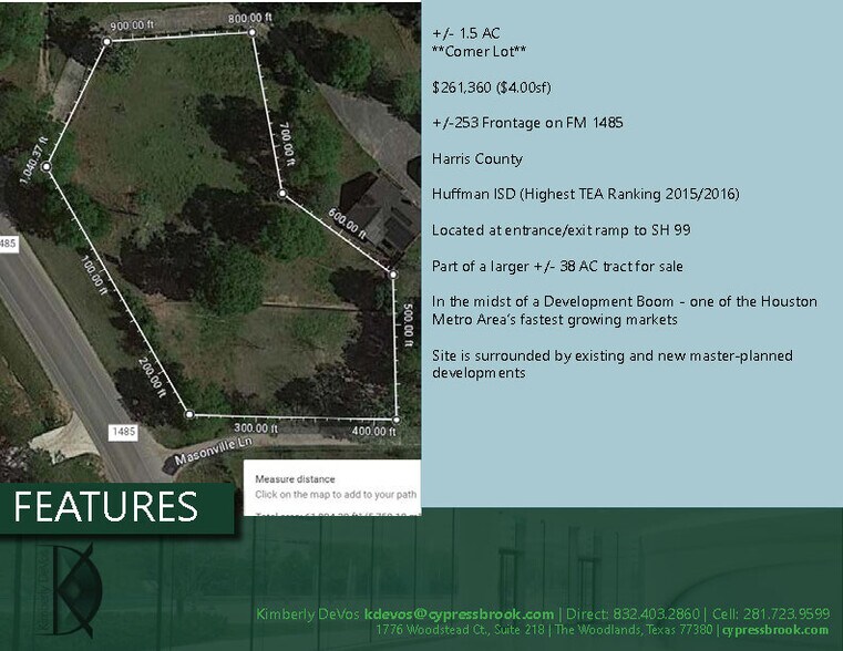 More Photos Of 31888 FM 1485 Rd, New Caney Land For Sale