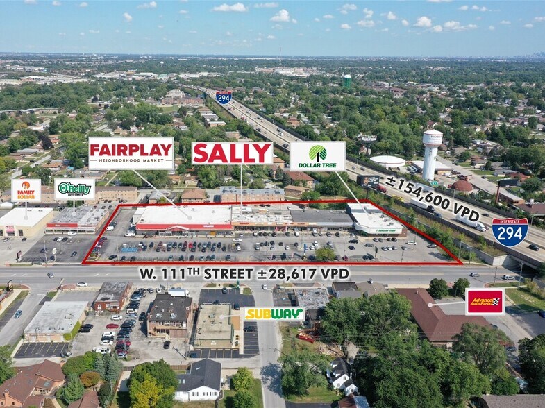More Photos Of 6602-6620 W 111th St, Worth Unknown For Lease